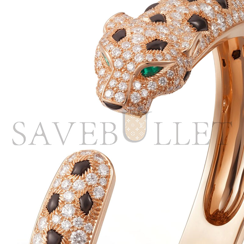 CARTIER PANTHÈRE DE CARTIER BRACELET, MEDIUM MODEL, HALF-PAVED N6722217